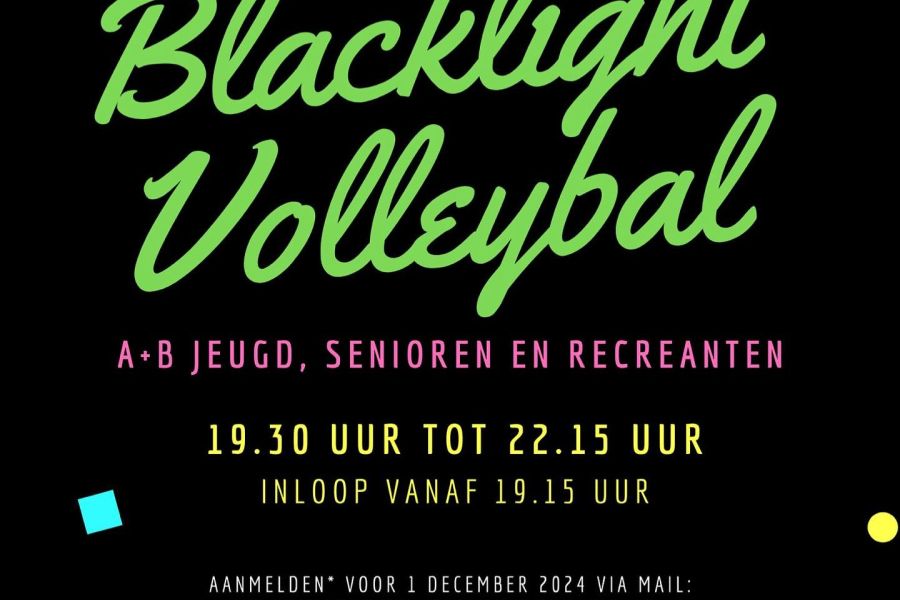 Blacklight toernooi 2024